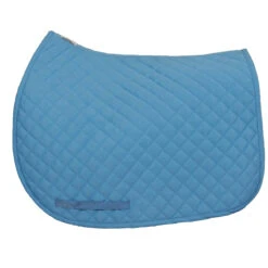 TuffRider Basic Pony Saddle Pad -Weatherbeeta Shop 100411 258 1268 JPC.TuffRider.Basic .Pony .Saddle.Pad Neon.Blue