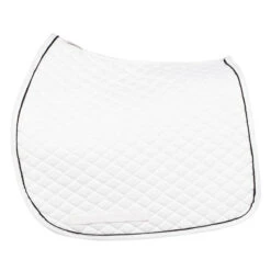 TuffRider Basic All Purpose Pad With Trim And Piping -Weatherbeeta Shop 100558 JPC TuffRider.Basic .AllPurpose.Saddle.Pad .Trim Piping White.White .Black