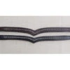 KL Select Italia Pirouette Browband 1 KL Select Italia Pirouette Browband -Weatherbeeta Shop 1302 1311 KL.RB Italia.Pirouette.Browband Blk.Brn Front