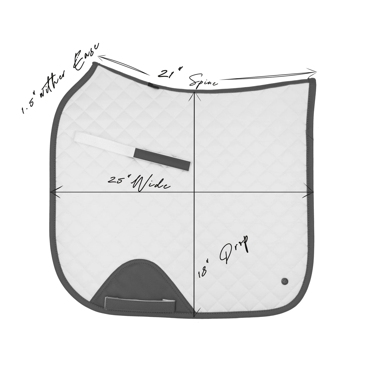 Sixteen Cypress Dressage Pad 4 Sixteen Cypress Dressage Pad - Image 2