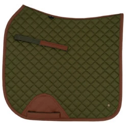 Sixteen Cypress Dressage Pad 24 Sixteen Cypress Dressage Pad -Weatherbeeta Shop 16C DP OL C 16Cypress Dressage.Pad Olive.Cognac