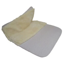 ThinLine Woven Wool Square Dressage Saddle Pad -Weatherbeeta Shop 3330 White inner