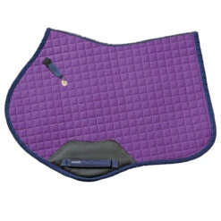 Curvy Saddle Pad - Romfh Matching Collection -Weatherbeeta Shop 475157 ERS ROMFH.Curvy .Saddle.Pad Wisteria.Navy