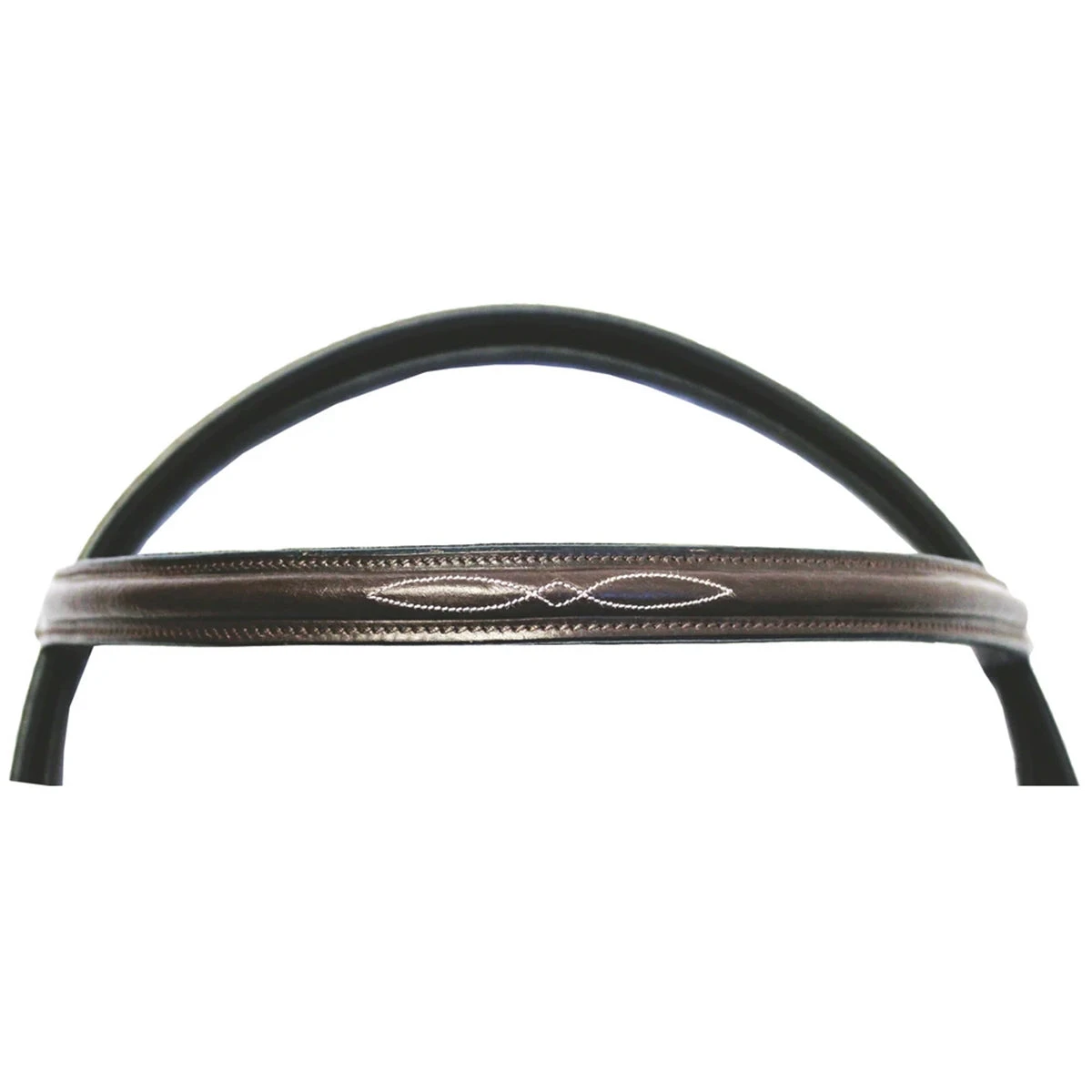 HDR Advantage Fancy Raised Snaffle Bridle With Laced Reins - Image 3