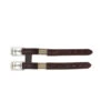 Perri's Leather Girth Extender With Elastic -Weatherbeeta Shop 616 Perris Leth.Girth .Xtender.Elastic Brown Front