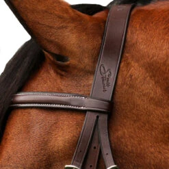 Equiline Scott Stewart Hunter Bridle -Weatherbeeta Shop BJ150 EQline Scott.Stewart.Hunter.Bridle Brown Logo