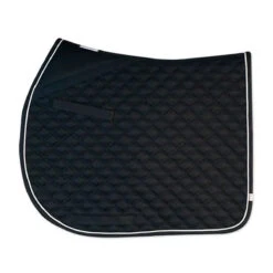Lettia Coolmax AP Saddle Pad 14 Lettia Coolmax AP Saddle Pad -Weatherbeeta Shop Blk White Piping