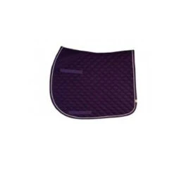 Lettia Coolmax AP Saddle Pad 19 Lettia Coolmax AP Saddle Pad -Weatherbeeta Shop Dk Purple White Piping