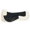 Equiline Argo Sheepskin Halfpad -Weatherbeeta Shop Equiline argo halfpad blackwhite