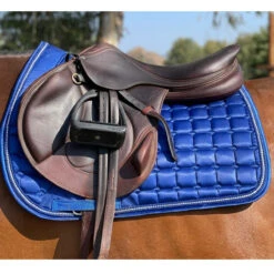 Halter Ego Satin Classic Saddle Pad 13 Halter Ego Satin Classic Saddle Pad -Weatherbeeta Shop HEgo RYLBL JMP HalterEgo Satin.Classic.Quilted.Saddle.Pad .Jump Royal.Blue