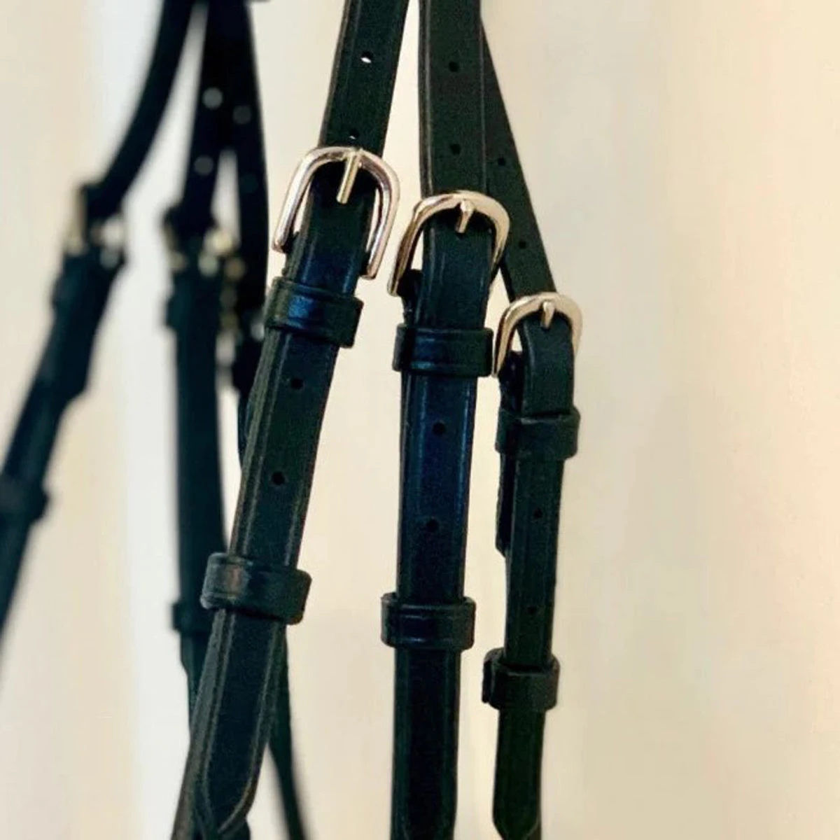 Halter Ego Highland Rolled Leather Anatomical Snaffle Bridle 5 Halter Ego Highland Rolled Leather Anatomical Snaffle Bridle - Image 3