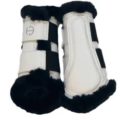 Halter Ego Brushing Boots -Weatherbeeta Shop Hego Wht HalterEgo Brushing.Boot White2