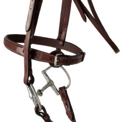 Huntley Equestrian Classic Fancy Stitched Hunter Bridle With Reins -Weatherbeeta Shop Huntley.Equestrian Classic.Fancy .Stitched.Bridle.With .Reins Brown Detail.2