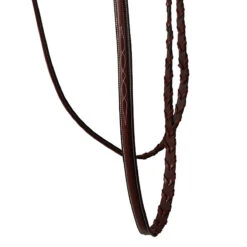 Huntley Equestrian Classic Fancy Stitched Hunter Bridle With Reins -Weatherbeeta Shop Huntley.Equestrian Classic.Fancy .Stitched.Bridle.With .Reins Brown Detail.5