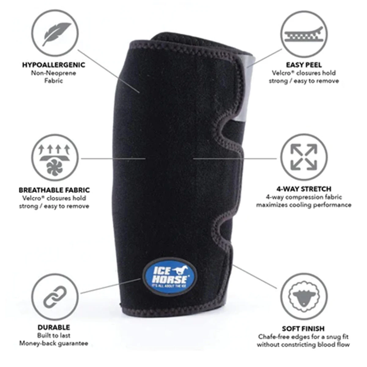 Ice Horse Knee Wrap 5 Ice Horse Knee Wrap - Image 3