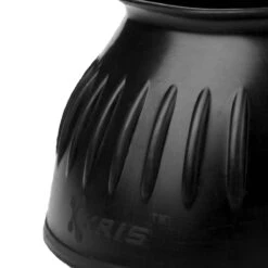 LeMieux Rubber Bell Boots -Weatherbeeta Shop LMX Rubber.Bell .Boots Black Detail.2