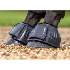 LeMieux Rubber Bell Boots -Weatherbeeta Shop LMX Rubber.Bell .Boots Black LS