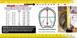 Cavallo Trek Hoof Boot -Weatherbeeta Shop Measuring Chart 2017