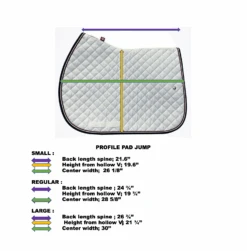 Ogilvy Jump Profile Pad - Custom 8 Ogilvy Jump Profile Pad - Custom -Weatherbeeta Shop Ogilvy profilepad dimensions