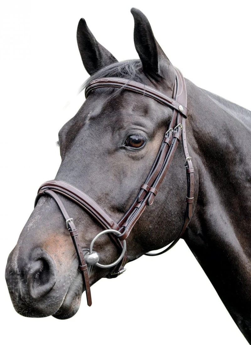 Prestige 3E083 Raised Bridle With Stitching 3 Prestige 3E083 Raised Bridle With Stitching