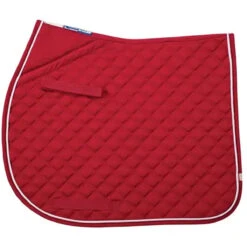 Lettia Coolmax AP Saddle Pad 15 Lettia Coolmax AP Saddle Pad -Weatherbeeta Shop Red White Piping