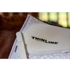 ThinLine Cotton Quilted Square Jumping Saddle Pad -Weatherbeeta Shop TL cot.quilt .square.jump .ap .saddle.pad white 2