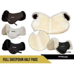 ThinLine Full Sheepskin Trifecta Half Pad 16 ThinLine Full Sheepskin Trifecta Half Pad -Weatherbeeta Shop TL full.sheepskin.trifecta.half .pad details