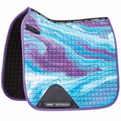 Weatherbeeta Prime Dressage Marble Saddle Pad 5 Weatherbeeta Prime Dressage Marble Saddle Pad -Weatherbeeta Shop WBDressageSwirlPurple