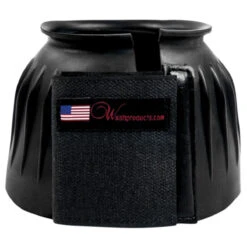 Walsh Velcro Bell Boots -Weatherbeeta Shop Walsh 147 BellBoot blck