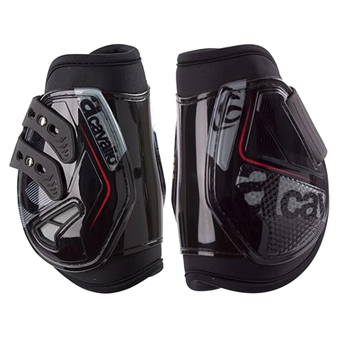 Acavallo Opera Hind Boot - Gel Lined With Elasticated Stud Fastening 3 Acavallo Opera Hind Boot - Gel Lined With Elasticated Stud Fastening