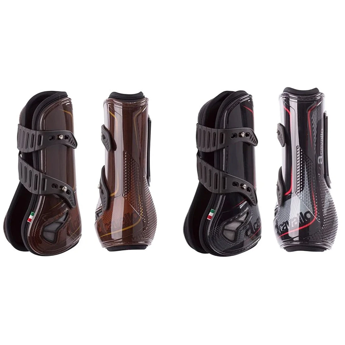 Acavallo Opera Front Boot -Gel Lined With Elasticated Stud Fastening 3 Acavallo Opera Front Boot -Gel Lined With Elasticated Stud Fastening