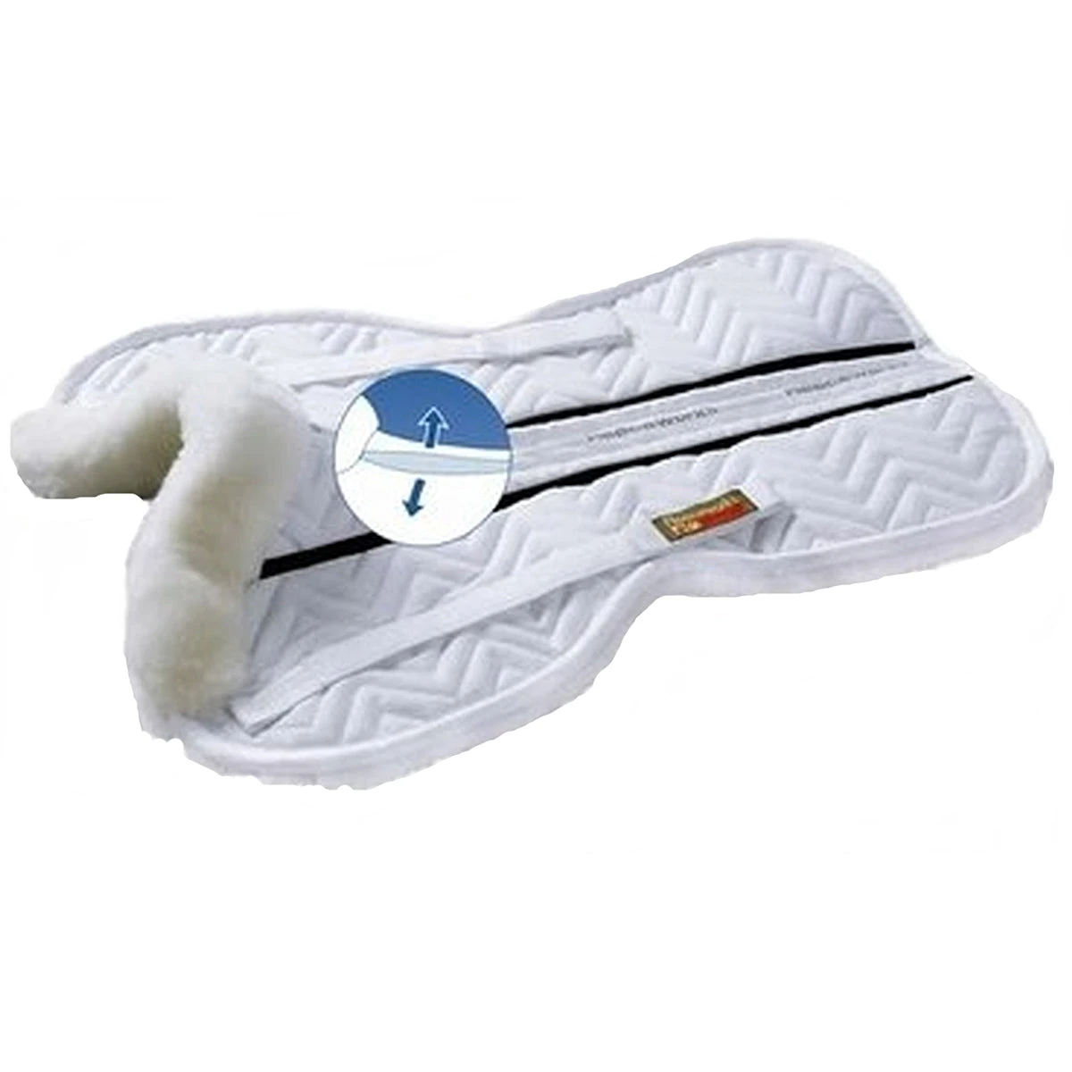 Fleeceworks FWXK Half Pad W/ Plain Edge 4 Fleeceworks FWXK Half Pad W/ Plain Edge - Image 2